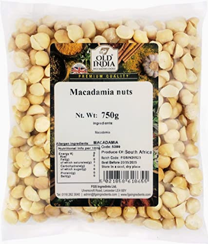 Old India Macadamia Nuts 750g