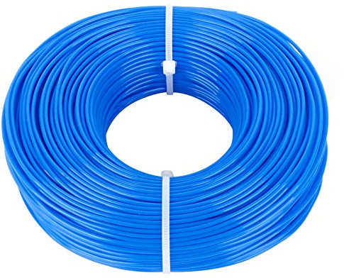 Iyowei 1 PCS Nylon Filo per Tagliabordi 100m，1.6mm Decespugliatori Filo di Ricambio per Decespugliatore Linea di Sostituzione per Tagliaerba in Nylon Strimmer Linee per Falciare Erba da Giardino, Blu