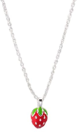 SONGK Süße Erdbeere Anhänger Halskette Kreative Frauen Schlüsselbein Kette Schmuck Mode Mädchen Zubehör Geschenk
