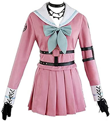 Zhongkaihua Halloween karneval Iruma Miu karaktär cosplay kostym japansk flicka JK uniform skoluniform anime dam rosa halloween uniform