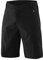 Löffler Comfort-2-E CSL Fahrradshorts Herren schwarz