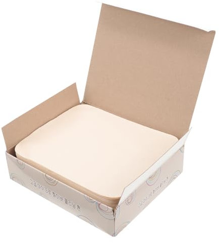CORHAD 100sheets Absorbent Suede Cloth Pottery Clay Sponge Tool Kit Easy DIY Sculpture Accessory Clay Crafts Trimming Supplies