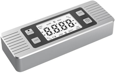 Multifunction Angles Measuring Tool Easy to Read Digital Protractor with Lock Data Function Upgrades for Machine Operators