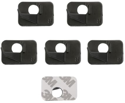 Drake Pfeilauflage Standard+, 5er Set für Rechtshänder | passend für Recurvebogen, Langbogen, Compoundbogen, robuste Kunststoffpfeilauflage mit 3M Klebepad