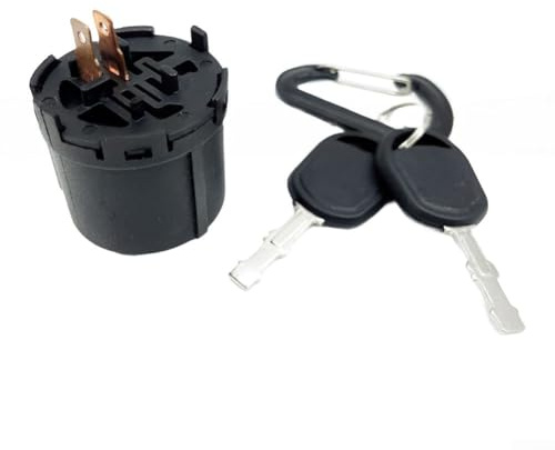 Interrupteur d'allumage 2 vitesses pour tondeuse à gazon 6850-22, clé de rechange pour équipement électrique extérieur et véhicules utilitaires