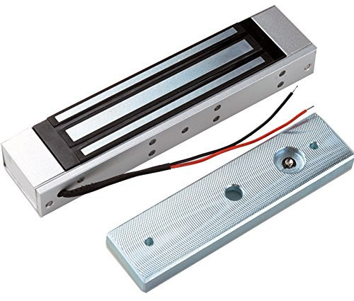 LIBO Electric Magnetic Lock 180KG/350lbs Access Control Electronic Metal Door Lock DC12V Fail Safe NC Type for Security System Single Door