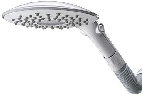Cascadia CF-201E Pomme de douche fixe 2 positions Blanc 20,3 cm