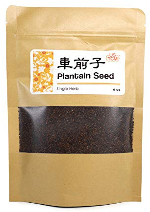 NEW PACKAGING Plantain Seed Che Qian Zi 車前子 6 oz