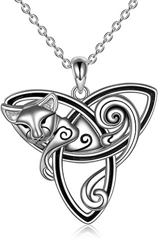 YFN Chat/coccinelle/licorne/pingouin Collier en argent sterling 925 avec pendentif animaux Bijoux fantaisie Cadeaux pour femmes et filles, Normal, Argent sterling, Pas de gemme | Bijoux pour chat, fête des mères, Noël, Nouvel An, anniversaire, cadeau pour femme, grand-mère, maman, fille