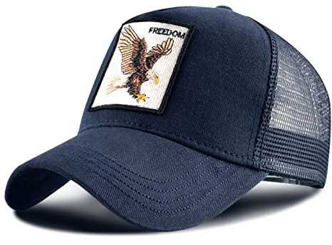 5 Paneles Gorra de béisbol, Gorra de Malla, Ajustable Snapback, Mesh Sólidos Colores Unisex