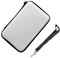 New for New 3DS XL LL Carry Case Storage Bag Silver Color, for Nintendo New3DS 3DSXL 3DSLL DSI NDSI XL Handheld Console, Impact Resistance Protective EVA Hard Carrying Pouch with Hand Strap