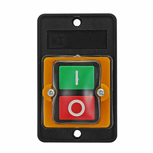Interruptor de taladro de banco de la máquina de corte 10A 380V AC IMPERIT PUSH PUSH Botón de encendido/apagado Máquina eléctrica
