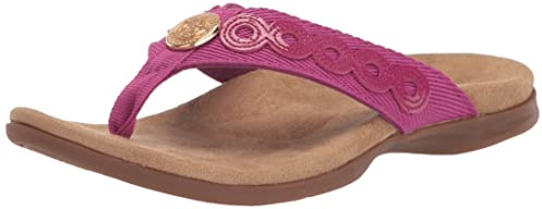 Spenco Women's Tierra Sandal, Fesive Fuchsia, 4.5 UK