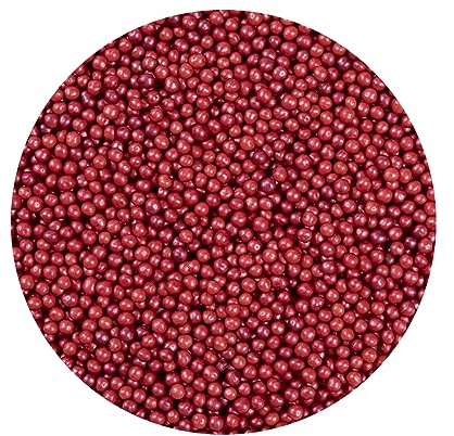 BrandNewCake® Schokoladen Crispy Perlen - Rot 600g - Knusprige Perlen - Torten Dekoration und Verzierung