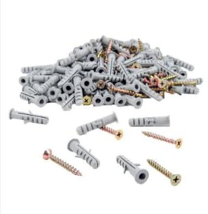 Super Mundo - 96pcs tacos con tornillos 4x35mm(99779)
