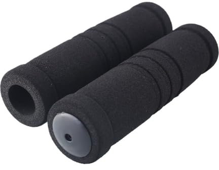 Fahrradgriffe Fahrrad Lenker Abdeckung Griffe MTB Schwamm Manschetten Anti Slip Grip Dreirad Roller Lenker for Kinder Radfahren Fahrrad Zubehör Lenkergriffe Fahrrad(Black)