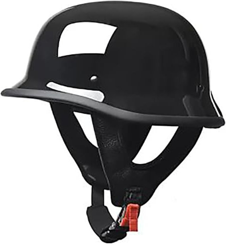 retrò Casco a Scodella, Vintage Caschi Cromwell, Moto Half-Face Motocross Helmet Leggero Motorcycle Hemlets, per Scooter Motocicletta Urbano, ECE Certificato per Uomo e Donna