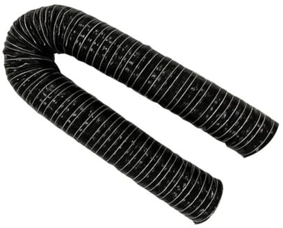 Luftschlauch Lufteinlassschlauch 50 cm Länge Auto Haube Lufteinlass Rohr Luftführung Schlauch Hitzebeständig Temperatur Widerstand Flexible Filter Rohr ID: 25-115mm Ansaugrohr(60mm)