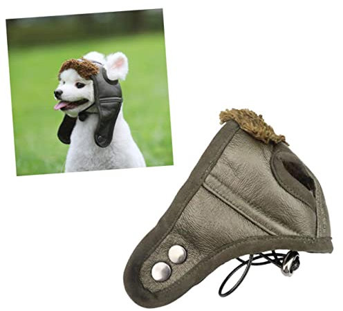 TOBBOMEY Kreatives Haustierkostüm Für Hunde Katzen Tiere Showkostüm Haustier Braun XXL Kostüm Haustier Mit Hut Für Tiere Party Fotos Anlässe