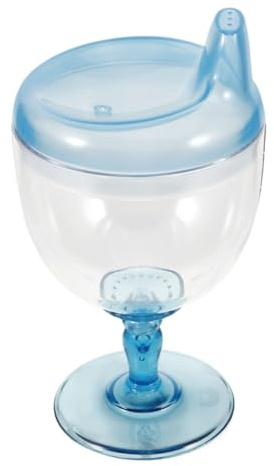 Homoyoyo Tasse D’Apprentissage Bébé 180 Ml Incassable Verre À Pied Enfant Anti-Chute Pour Jus Lait Eau