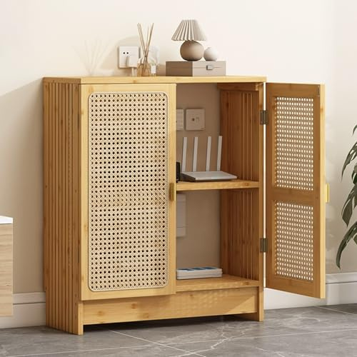 DSEWTEZXI Router Shelf Box Cabinet With Cabinet door,Wooden WiFi Router Storage,For Home Bedroom Living Room,Can be used to cover electrical boxes,place idle items,etc