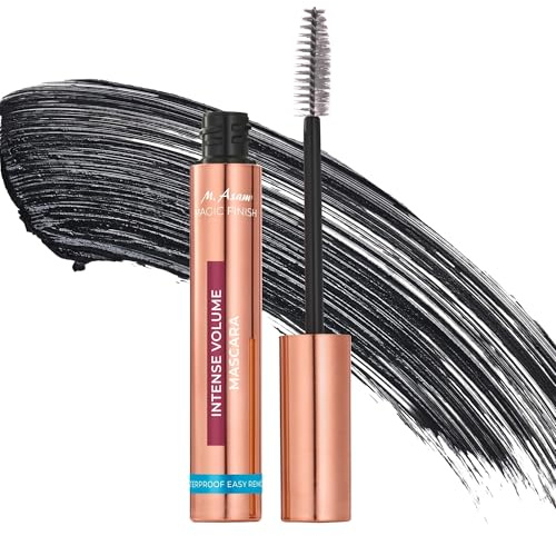 M. Asam Magic Finish Intense Volume Mascara Waterproof Easy Remove (12ml) | Tubing Mascara Schwarz Für Voluminöse & Lange Wimpern, Waterproof Mit Ultra-Präzision & Tiefschwarzer Farbintensität