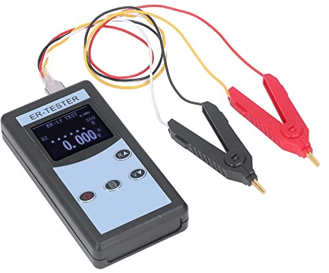 KIMISS Tester Batteria per Auto Strumento di Test di Misurazione dell'energia Elettrica Portatile Tester di Resistenza Interna della Batteria Al Litio Digitale 12V 3.7V