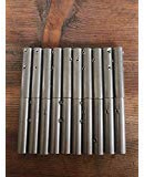 LBMS Tendeurs de Câble Cylindriques en Inox 316, Lot de 20, pour Câble Diamètre 3/4/5 mm, Usinés en France