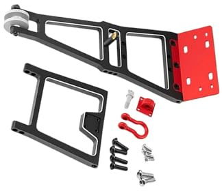 Guangcailun High Strength RC Winch Tow Crane Arm Wrecker Kit Designed To Upgrade Compatibility Of Various 1/10 Scale Models RC Winch Double Stent Truck Tow Crane Arm Wrecker