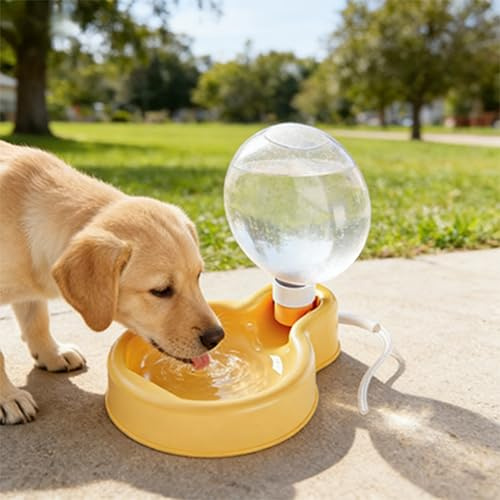 Vaso de agua plegable a prueba de fugas para mascotas, botella de agua potable portátil para perros, con cuenco de almacenamiento, vaso de agua potable para gatos y perros para viajes al aire libre