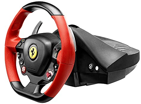 Thrustmaster Ferrari 458 Spider Racing Wheel for Xbox One (Renewed)