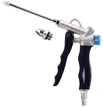 SNS Tools Air Blow Gun 2-Way(Air or Water) Adjustable Air Flow, Extended Nozzle DG-N20
