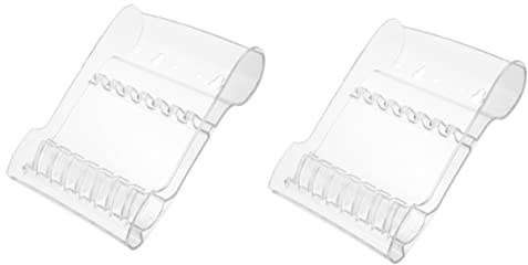 Cabilock 2sätze Multi-funktionaler Scherenhalter Für Friseure Transparente Aufbewahrung Für Haarschneidescheren Nonslip Design Für Sichere Lagerung Für Salons Und Zuhause