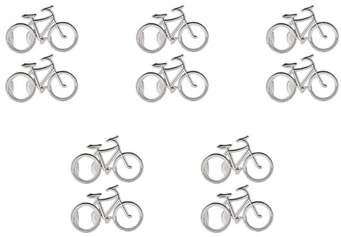AutoSwan 100 Unids/Lote Abridor de de Cerveza de Metal de Bicicleta Llaveros para Abrebotellas Regalo para Ciclismo