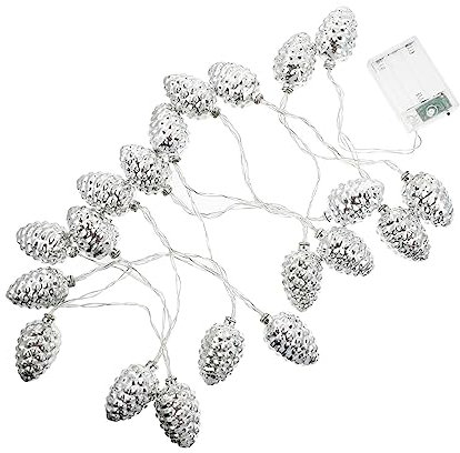LABRIMP Led-schneeflocken-lichterkette Warmweiß Led Batteriebetrieben Kreative Weihnachtsdeko Mit Chicem Design Für Drinnen Außen Festliche Beleuchtung Für Wohnung Garten Party