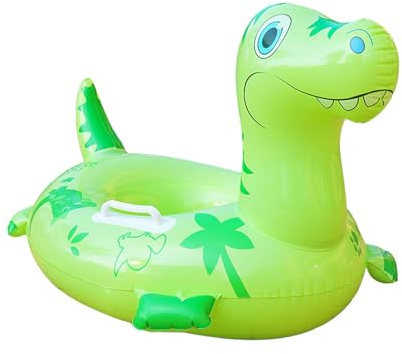 Dinosaur Pool Float - Giant Inflatable Pool Float, Dinosaur Floats | Durable Pool Party Floats, PVC Dinosaur Summer Water Toys, Dinosaur Floating Raft