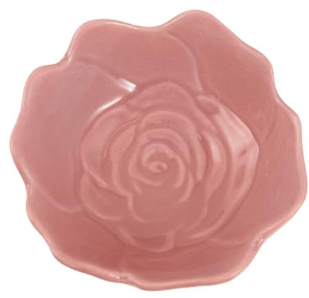 IMIKEYA Kleine Keramikschale Blume Form Für Ätherische Öle Porzellanschale Diffusor Tablett Schale Für Ätherische Öle