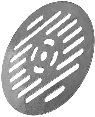 UKCOCO Couvercle Filtre Acier Inoxydable Pour Évier Et Sol Anti-corrosion Résistant Haute Température Adapté à Drain De Garage Et Cuisine Plaque De Protection Et Débris