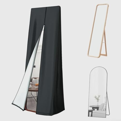 Stylish For Full Length Mirror Cover, Protects Against Water And Dirt, Enhances Any Room's Decor, Suitable For Various Settings(64 * 22inch)