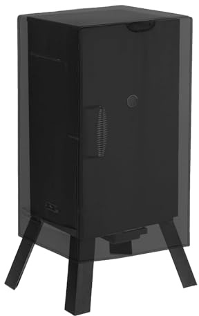 Erconsso Smoker-Abdeckungen für den Außenbereich, Abdeckung für Outdoor-Grill, UV-beständiges Oxford-Gewebe zur Isolierung, Propangasbrenner, Schutz, Rasen, Garten, Grillkamin