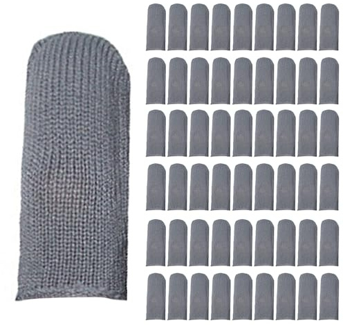 Coperture per dita in nylon antiscivolo Protezioni Maniche Tessuto traspirante per gioielli Artigianato Pelle sensibile Manutenzione meccanica Manicotti per dita per operai edili