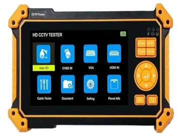 Tester CCTV Tester for telecamera CCTV 4K 8MP AHD CVI TVI CVBS for IP Display HD Monitor video Touch Screen IPS da 5.4 pollici Strumento IPC(HD-3200 Plus)