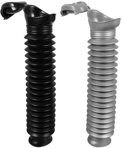 LALADEFIEE Urinoirs Unisexes de Voyage 2 Bouteilles 750 Ml Entonnoir, Portables et Anti-Déversement pour Camping et Urgences en Voiture