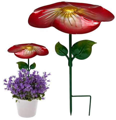 Genérico Sombrilla para Plantas - Estaca metálica Floral Sombra para suculentas | Parasol Vegetal con protección UV | para hogar jardineros suculentas Cactus coleccionistas Exterior Patio Porche