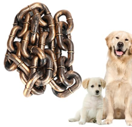 Chain for Dogs Lightweight Pet Supplies | Large Dog Chain Yard Pet Leads for Puppy Small Medium Large Breed Home Indoor Park Travel Camping Walking