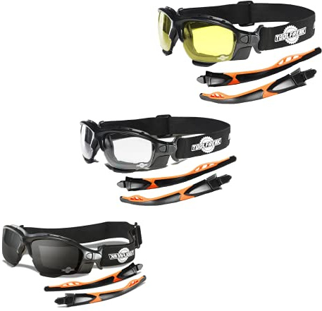 ToolFreak Spoggles - Gafas de seguridad y gafas protectoras combinadas.