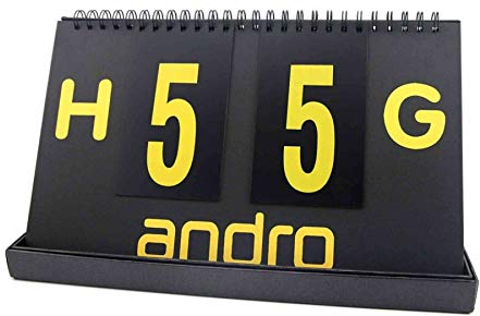 ANDRO Zählgerät Scorer, St, schwarz/gelb