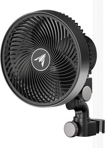 AC Infinity CLOUDRAY A6, Grow Tent Clip Fan 15cm with Redesigned Long-Life