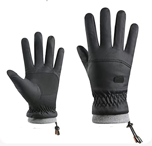 ROERPPM - Guantes de esquí y snowboard, impermeables, Thinsulate, guantes de ciclismo para clima frío para hombres y mujeres