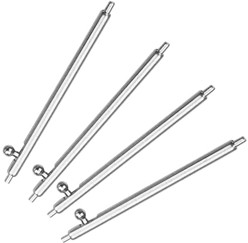 CeiBand [4 Stück 22mm Quick Release Premium Edelstahl Federstege, Durchmesser 1,80mm Federstifte Federstegwerkzeug Männer Frauen Uhrenstifte Spring Bars für Uhren Armbänder